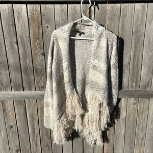 Vintage Romeo & Juliet Couture cardigan fringe size small